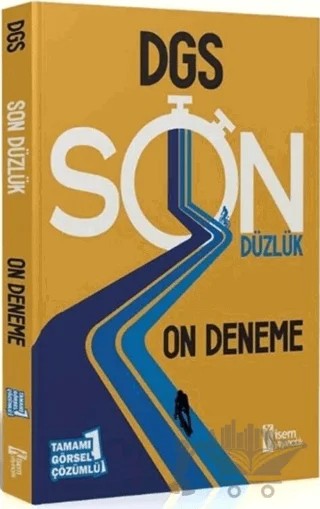 2025 DGS Son Düzlük 10 Deneme – Kollektif – İSEM Yayıncılık kitap kapağı