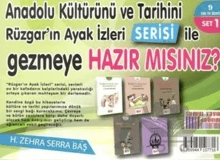 Anadolu Kültürü ve Tarihi Set - Rüzgarın Ayak İzleri 1 – H. Zehra Serra Baş – Somut Yayınları kitap kapağı