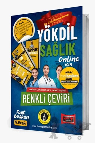 YÖKDİL Sağlık Kelime ve Çeviri Kitabı Yargı Yayınları – Fuat Başkan – Yargı Yayınevi kitap kapağı