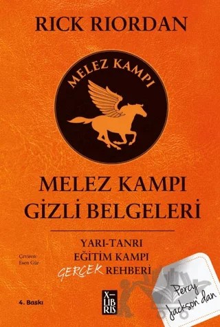 Melez Kampı Gizli Belgeleri – Rick Riordan – XLIBRIS kitap kapağı