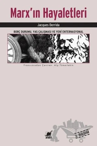 Marx’ın Hayaletleri – Jacques Derrida – Ayrıntı Yayınları kitap kapağı