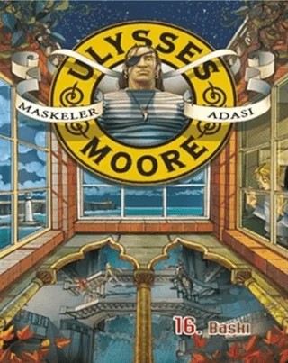 Ulysses Moore 4 - Maskeler Adası – Pierdomenico Baccalario – Doğan Egmont Yayıncılık kitap kapağı