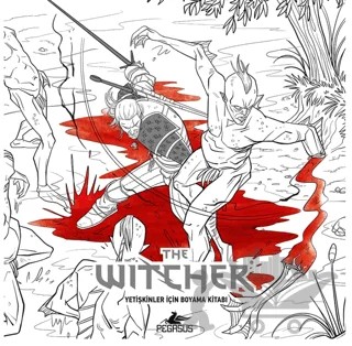 The Witcher: Yetişkinler İçin Boyama Kitabı – Projekt Red – Pegasus Yayınları kitap kapağı