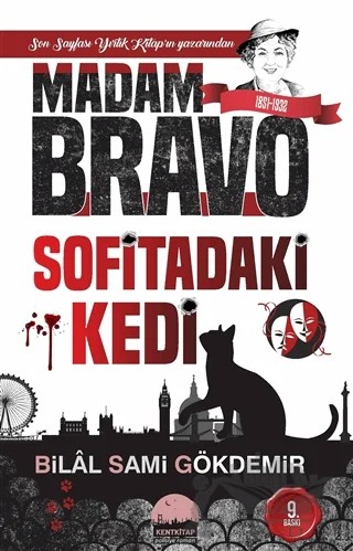 Madam Bravo - Sofitadaki Kedi – Bilal Sami Gökdemir – Kent Kitap kitap kapağı