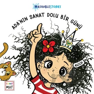 Ada'nın Sanat Dolu Bir Günü – Kolektif – Akademi Çocuk kitap kapağı