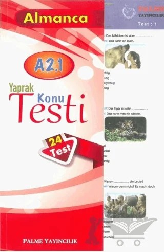Almanca Yaprak Konu Testi – Kolektif – Palme Yayınları kitap kapağı