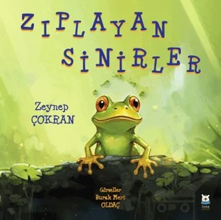 Zıplayan Sinirler – Zeynep Çokran – Luna Çocuk Yayınları kitap kapağı
