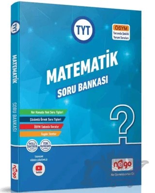 TYT Matematik Soru Bankası – Kolektif – Nego Yayınları kitap kapağı