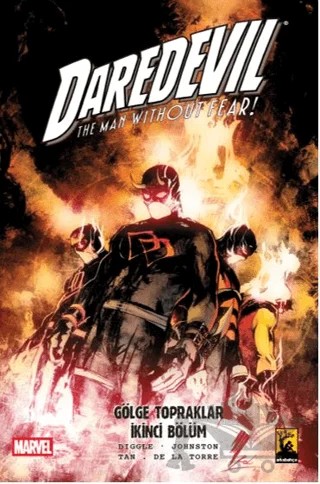 Daredevil Cilt 10 Gölge Topraklar İkinci Bölüm – Andy Diggle, Antony Johnston – Arka Bahçe Yayıncılık kitap kapağı