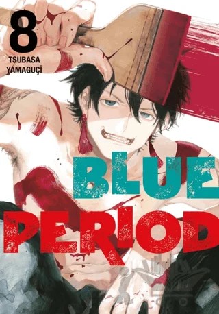 Blue Period 8. Cilt – Tsubasa Yamaguçi – Gerekli Şeyler Yayıncılık kitap kapağı