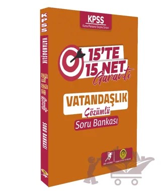 KPSS Vatandaşlık 15 Te 15 Net Soru Bankası – Kolektif – Tasarı Eğitim Yayınları kitap kapağı