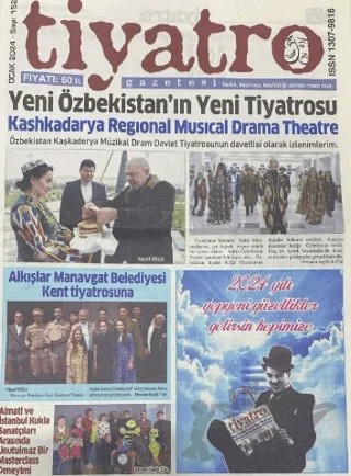 Tiyatro Gazetesi Sayı: 152 - Ocak 2024 – Tiyatro Gazetesi kitap kapağı