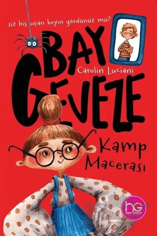 Bay Geveze - Kamp Macerası – Carolin Luciani – Mor Kelebek kitap kapağı