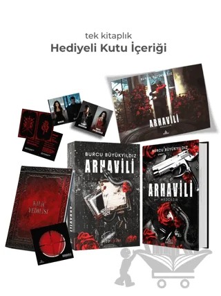 Arhavili 1: Medcezir - Hediyeli Kutu – Burcu Büyükyıldız – Ephesus Yayınları kitap kapağı