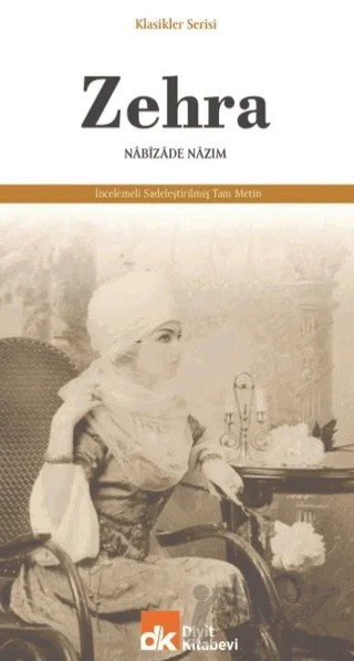 Zehra – Nabizade Nazım – Divit Kitabevi kitap kapağı