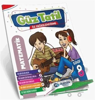 8. Sınıf Matematik Güz Tatil Kitabı – Kolektif – Gezegen Yayıncılık kitap kapağı