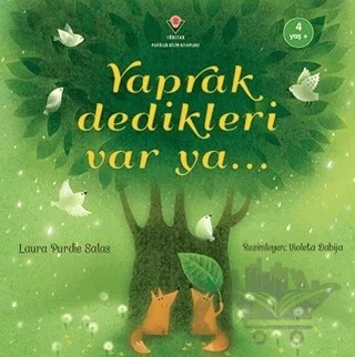 Yaprak Dedikleri Var Ya... – Laura Purdie Salas – TÜBİTAK Yayınları kitap kapağı
