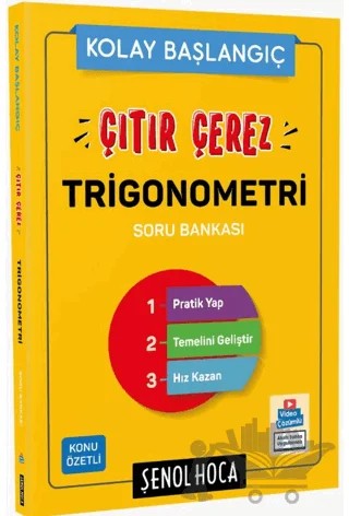 Çıtır Çerez Trigonometri Şenol Hoca – Şenol Aydın – Şenol Hoca Yayınları kitap kapağı