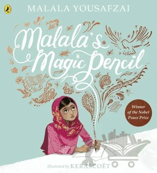 Malala's Magic Pencil – Malala Yousafzai – Puffin Books kitap kapağı