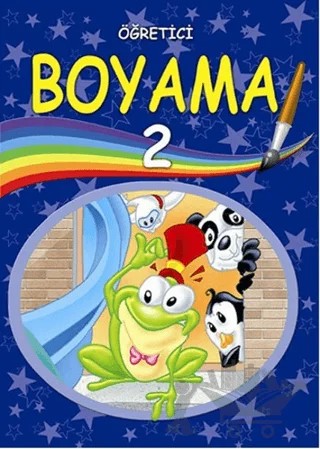 Öğretici Boyama 2 – Kolektif – Vişne Çocuk kitap kapağı