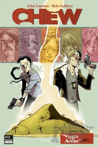Chew 2 - Yaygın Aroma – John Layman – Marmara Çizgi kitap kapağı
