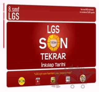 8. Sınıf LGS Son Tekrar İnkılap Tarihi – Kolektif – Tonguç Akademi kitap kapağı