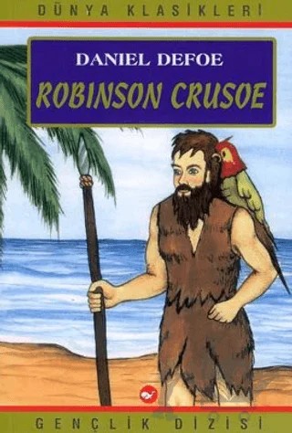 Robinson Crusoe – Daniel Defoe – Beyaz Balina Yayınları kitap kapağı