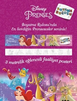 Disney Prenses Boyama – Kolektif – Doğan Çocuk kitap kapağı