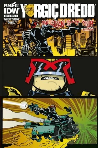Yargıç Dredd Sayı 18 (Kapak B) – Duane Swierczynski – Presstij Kitap kitap kapağı