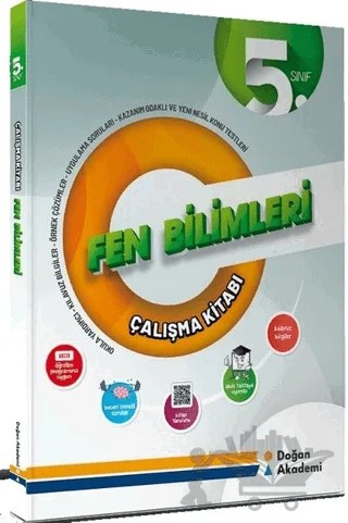 5. Sınıf Fen Bilimleri Çalışma Kitabı – Kolektif – Doğan Akademi kitap kapağı