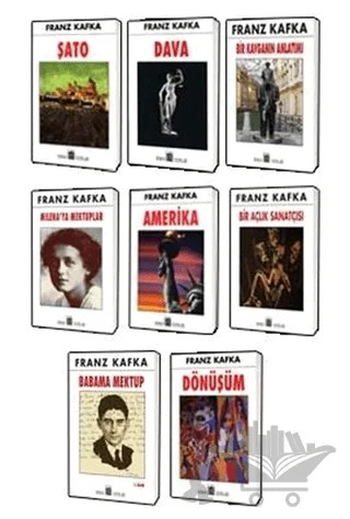 Franz Kafka Klasikleri 8 Kitap Set – Franz Kafka – Oda Yayınları kitap kapağı