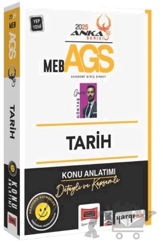 2025 MEB-AGS Anka Serisi Tarih Konu Anlatımı – Günay Göktaş – Yargı Yayınevi kitap kapağı