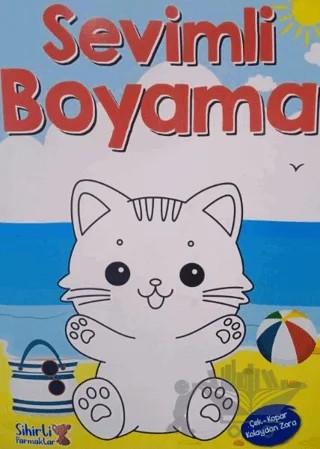 Sevimli Boyama Çek-Kopar Kolaydan Zora – Kolektif – Sihirli Parmaklar Yayınları kitap kapağı