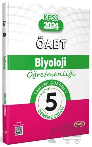 ÖABT Biyoloji Öğretmenliği Tamamı Çözümlü 5 Deneme Sınavı – Kolektif – Data Yayınları kitap kapağı