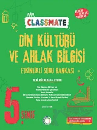 5. Sınıf Classmate Din Kültürü ve Ahlak Bilgisi Soru Bankası – Kolektif – Okyanus Yayınları kitap kapağı