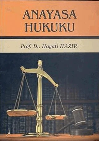 Anayasa Hukuku – Hayati Hazır – Alter Yayıncılık kitap kapağı