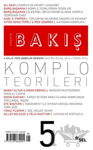 Teorik Bakış Sayı: 5 – Sel Yayıncılık kitap kapağı