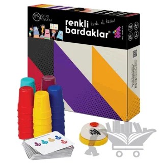 Renkli Bardaklar Zeka Oyunu – Kolektif – Zet Zeka kitap kapağı