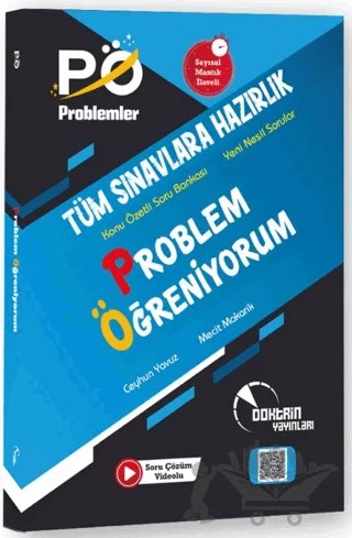 TYT Temelden Problem Öğreniyorum (PÖ) Soru Bankası – Ceyhun Yavuz – Doktrin Yayınları kitap kapağı