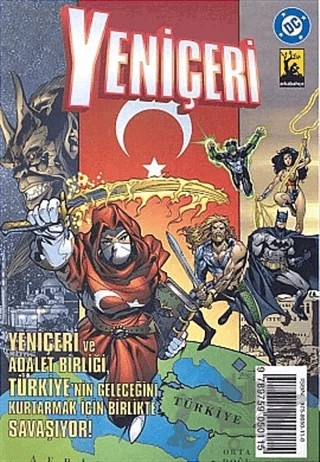 Yeniçeri – Brian K. Vaughan – Arka Bahçe Yayıncılık kitap kapağı