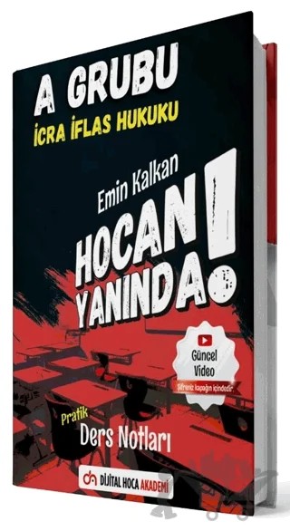 KPSS A Grubu İcra İflas Hukuku Pratik Ders Notları – Emin Kalkan – Dijital Hoca kitap kapağı
