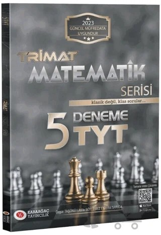 TYT Matematik Trimat Serisi 5 Deneme – Kolektif – Karaağaç Yayıncılık kitap kapağı