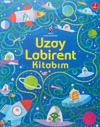 Uzay - Labirent Kitabım – Sam Smith – TÜBİTAK Yayınları kitap kapağı