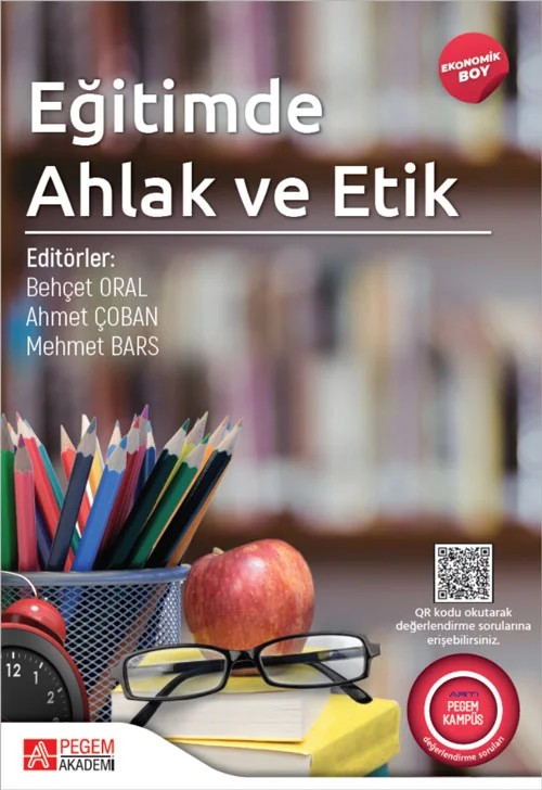Eğitimde Ahlak ve Etik (Ekonomik Boy) – Pegem Akademi Yayıncılık kitap kapağı