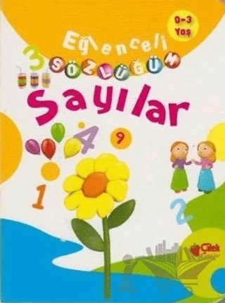 Eğlenceli Sözlüğüm - Sayılar – Kolektif – Çilek Kitaplar kitap kapağı