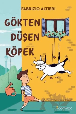 Gökten Düşen Köpek – Fabrizio Altieri – Domingo Yayınevi kitap kapağı