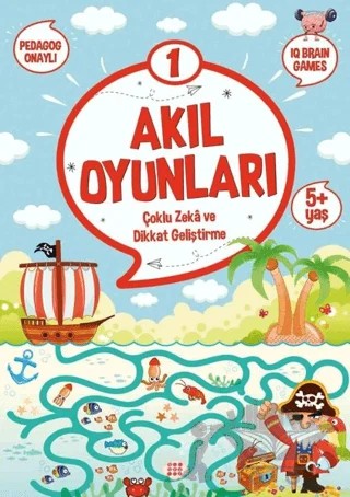 Akıl Oyunları 1 (5+ Yaş) – Kolektif – Dokuz Çocuk kitap kapağı