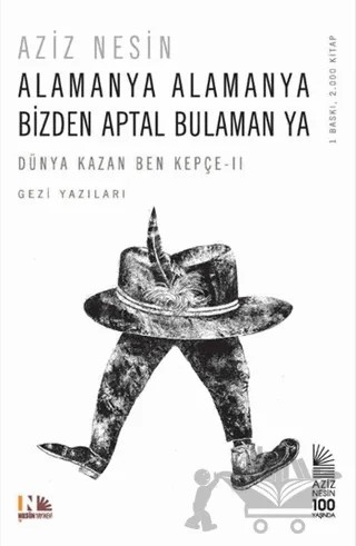 Alamanya Alamanya Bizden Aptal Bulaman ya – Aziz Nesin – Nesin Yayınevi kitap kapağı