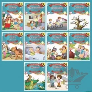 Hikayelerle Türkçe Öğreniyorum (10 Kitap Set) – Abdullah Feyzi Kocaer – Karma Kitaplar kitap kapağı