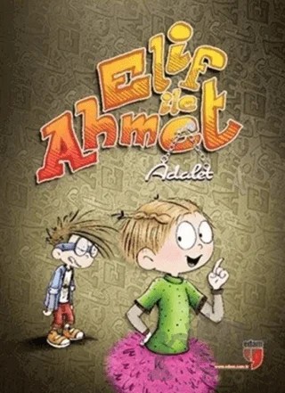 Elif ile Ahmet - Adalet – Elif Akardaş – EDAM kitap kapağı
